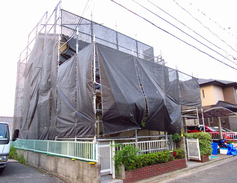 家の足場