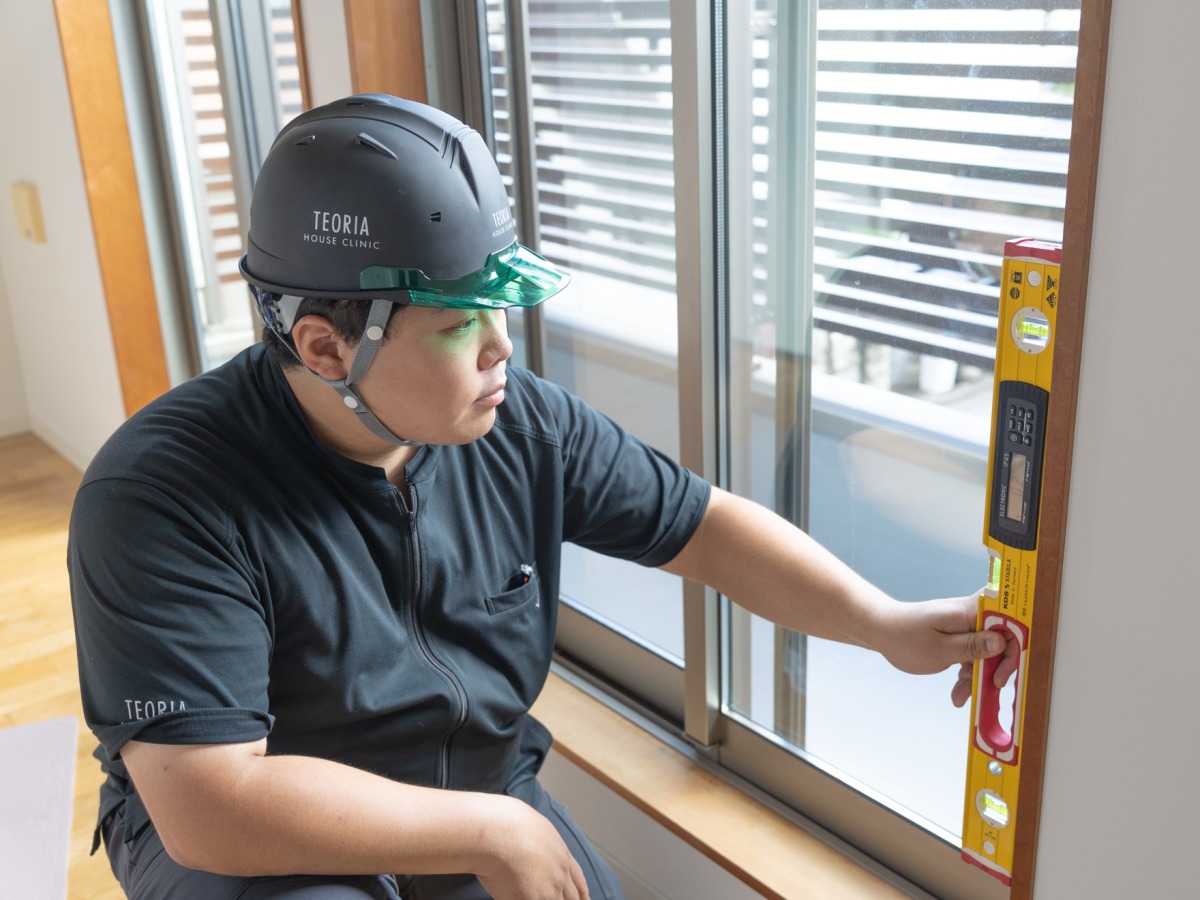 ホームインスペクションの作業